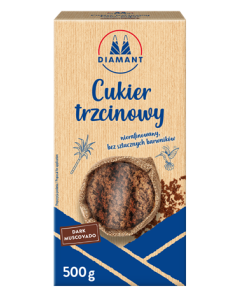 CUKIER TRZCINOWY DARK MUSCOVADO 500G