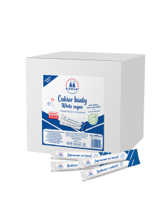 CUKIER BIAŁY SASZETKI PAPIEROWE 5G X 1000 SZT.