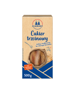 CUKIER TRZCINOWY DRY DEMERARA DROBNY 500 G
