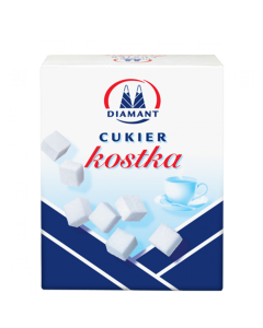 CUKIER BIAŁY KOSTKA 500G