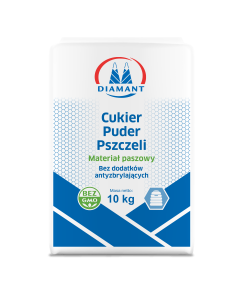 CUKIER PUDER DLA PSZCZELARZY WOREK 10KG