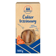 CUKIER TRZCINOWY DRY DEMERARA DROBNY 500 G