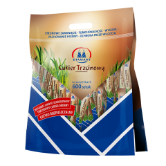 CUKIER TRZCINOWY SASZETKI PAPIEROWE 5G X 600SZT 3KG