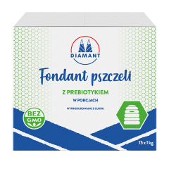 FONDANT PSZCZELI Z PREBIOTYKIEM PORCJOWANY 15 X 1KG